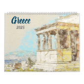 Kalender der griechischen Skizzen 2025 (Titelbild)