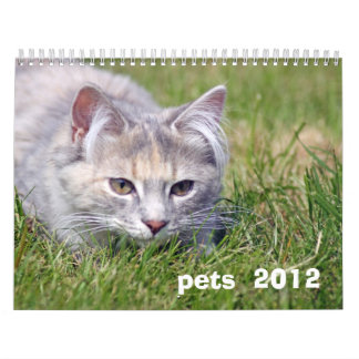 Kalender der Haustiere 2012