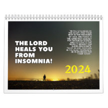 Kalender - Der Herr heilt euch aus Schlaflosigkeit
