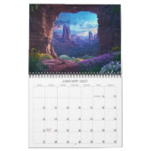 Kalender der Himmelslandschaften 2026 (Jan 2027)