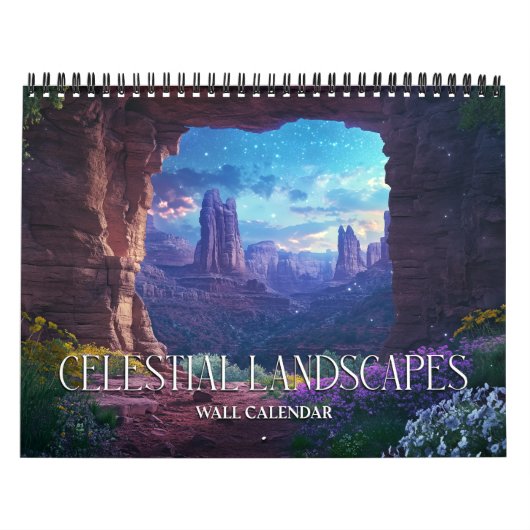 Kalender der Himmelslandschaften 2026 (Titelbild)