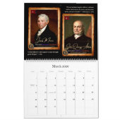 Kalender der historischen Zitate der Präsidenten d (Mär 2026)