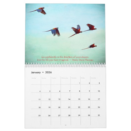 Kalender der Inspiration (Jan 2026)