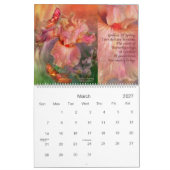 Kalender der Iris-Sammlungs-2 für 2011 (Mär 2027)