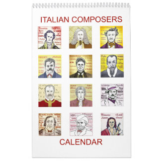 Kalender der italienischen Komponisten