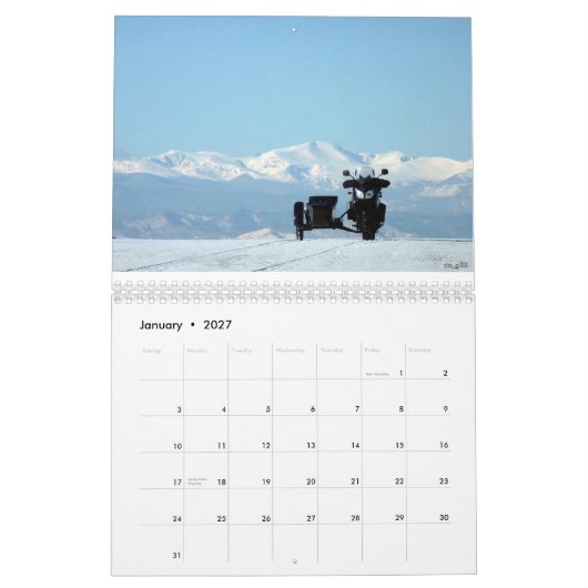 Kalender der Jahr-runder Reiter-2013 (Jan 2027)