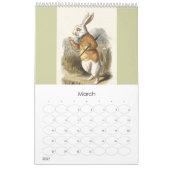 Kalender der klassischen Alice im Wunderland 2012 (Mär 2027)