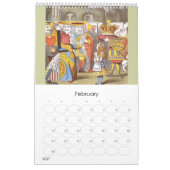 Kalender der klassischen Alice im Wunderland 2012 (Feb 2027)