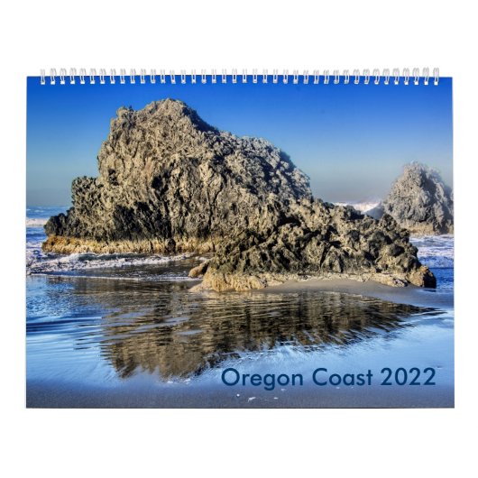 Kalender der Küstenbilder von Oregon (Titelbild)