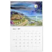 Kalender der Landschaft Aquarellbilder (Mär 2027)