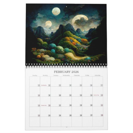 Kalender der Landschaften 2026 (Feb 2026)