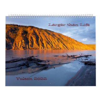 Kalender der Landschaften des Yukon Territory Kana