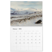 Kalender der Landschaften des Yukon Territory Kana (Feb 2026)