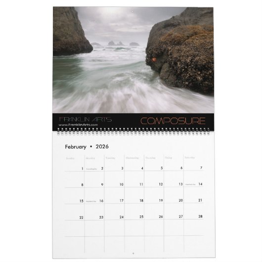 Kalender der Landschaftsfotografie (Feb 2026)