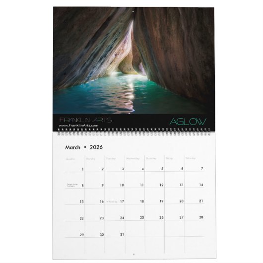 Kalender der Landschaftsfotografie (Mär 2026)