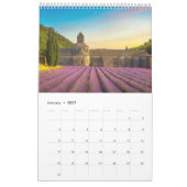Kalender der Lavendel-Blume 2022 (Jan 2027)