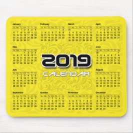 Kalender der Maus 2019 Mousepad