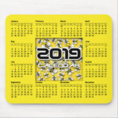 Kalender der Maus 2019 Mousepad (Vorne)