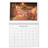 Kalender der Medium-verlorene Küsten-täglicher (Feb 2027)