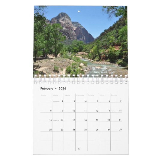 Kalender der Nationalparks (Feb 2026)