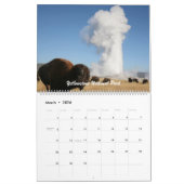 Kalender der Nationalparks in den USA (Mär 2026)
