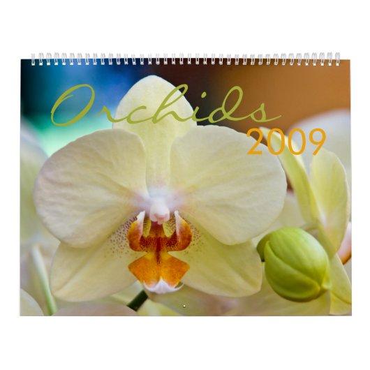 Kalender der Orchideen-2009 (Titelbild)