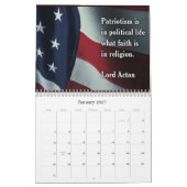 Kalender der Patrioten Szenen (Jan 2027)