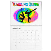 KALENDER DER phantastischen TUMBLING QUEEN GYMNAST (Feb 2027)