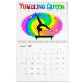 KALENDER DER phantastischen TUMBLING QUEEN GYMNAST (Mär 2027)
