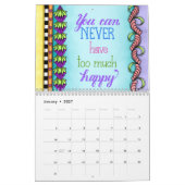 Kalender der positiven Gedanken (Jan 2027)