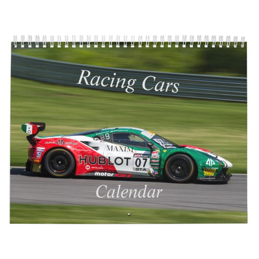 Kalender der Rennwagen (Titelbild)