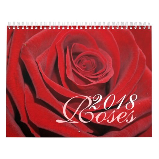Kalender der Rosen-2018 (Titelbild)
