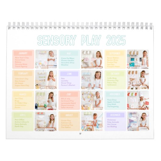 Kalender der sensorischen Wiedergabe 2025 (Titelbild)