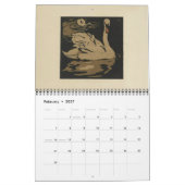 Kalender der Square Animals - Barnyard-Zeichnungen (Feb 2027)