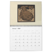 Kalender der Square Animals - Barnyard-Zeichnungen (Jan 2027)