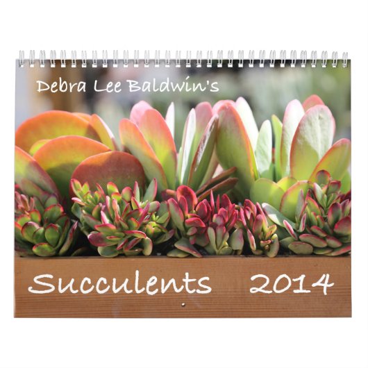 Kalender der Succulents-2014 durch Debra-Lee (Titelbild)