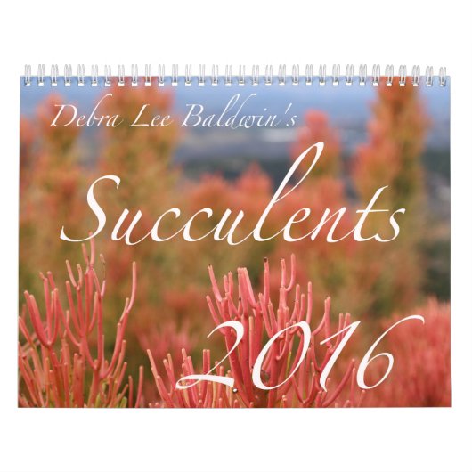 Kalender der Succulents-2016 durch Debra-Lee (Titelbild)