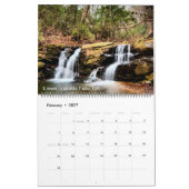 Kalender der südlichen Wasserfälle 2025 (Feb 2027)