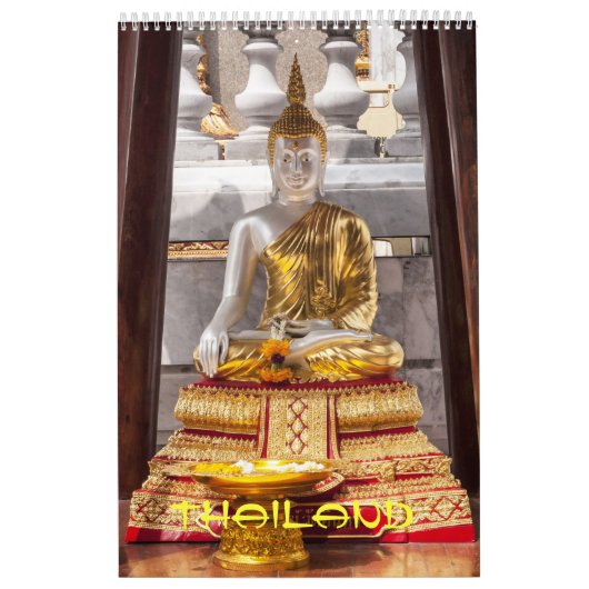 Kalender der thailändischen Fotos (Titelbild)