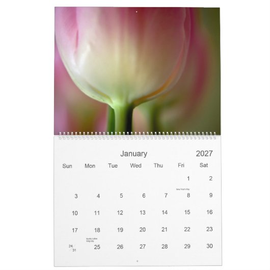 Kalender der Tulpe-2010 (Jan 2027)