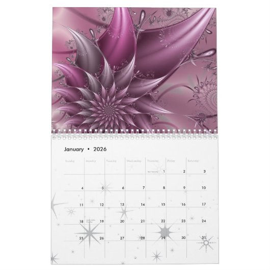 Kalender der Turbulenz-Sichtbarmachungs--2009 (Jan 2026)