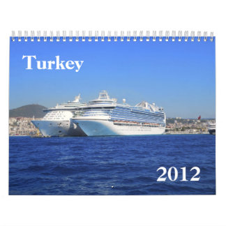Kalender der Türkei 2012