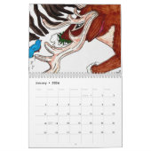 Kalender der ursprünglichen Kunstwerke 2025 (Jan 2026)