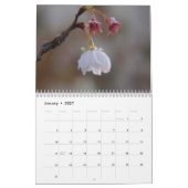 Kalender der vier Jahreszeiten 2025 Blume (Jan 2027)