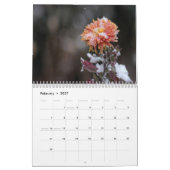 Kalender der vier Jahreszeiten 2025 Blume (Feb 2027)