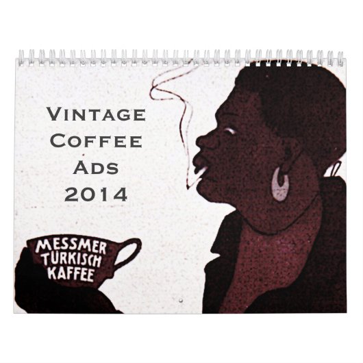 Kalender der Vintagen Kaffeeanzeigen (Titelbild)