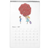 Kalender der Wand (Feb 2027)