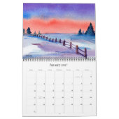 Kalender der Wasserfarben von Clara Sue Beym (Jan 2027)