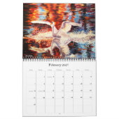 Kalender der Wasserfarben von Clara Sue Beym (Feb 2027)
