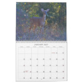 Kalender der wild lebenden Hirsche (Jan 2027)